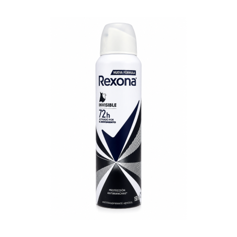 Rexona Invisible 72H Antipasprinat Spray 150Ml 1 Rexona Invisible 72h Antipasprinat Spray 150ml can