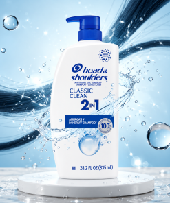 Head & Shoulders Classic Clean 2in1 Shampoo 835ml bottle