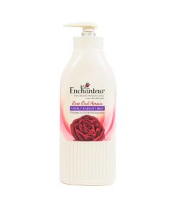 Enchanteur Rose Oud Amour Satin Smooth Perfumed Lotion 400ml pump bottle