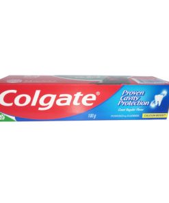 Colgate Proven Cavity Protection Great Regular Flavor Toothpaste 100g tube and box