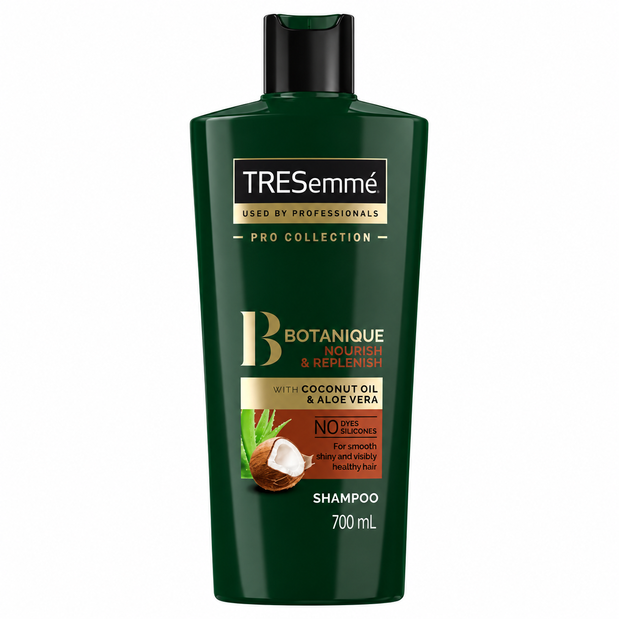 Tresemme Botanique Nourish &Amp; Replenish With Coconut Oil &Amp; Aloe Vera Shampoo 700Ml 1 TRESemme Botanique Nourish & Replenish With Coconut Oil & Aloe Vera Shampoo 700ml
