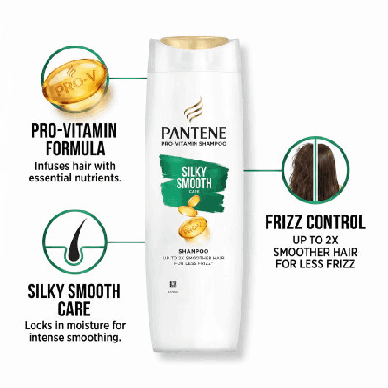 Pantene Pro - Vitamin Silky Smooth Care Shampoo 300Ml 2 Pantene Pro - Vitamin Silky Smooth Care Shampoo 300ml