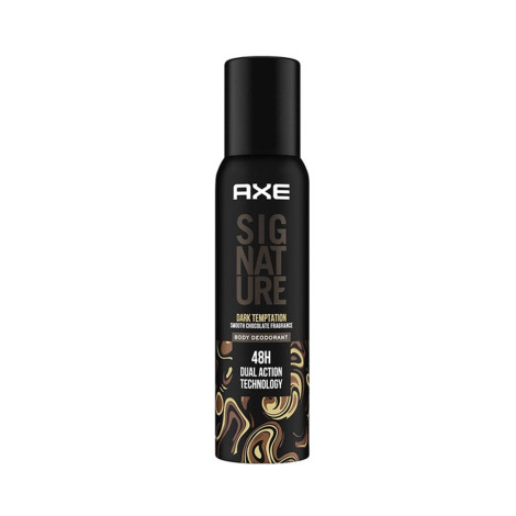 Axe Signature Dark Temptation Smooth Chocolate Fragrance Body Deodorant 122Ml 1 Axe Signature Dark Temptation Smooth Chocolate Fragrance