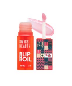 Swiss Beauty Dip Tint Lip Oil – 01 Strawberry bottle