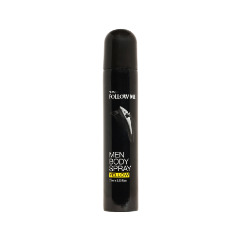 Follow Me Men Body Spray Yellow 75Ml 1 Follow Me Men Body Spray Yellow 75ml