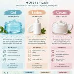 Gel vs Lotion vs Cream Moisturizer