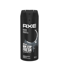 Axe Black 48H Non Stop Fresh Deodorant Body Spray 150ml bottle