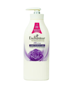 Enchanteur Alluring Satin White Perfumed Lotion 400ml pump bottle
