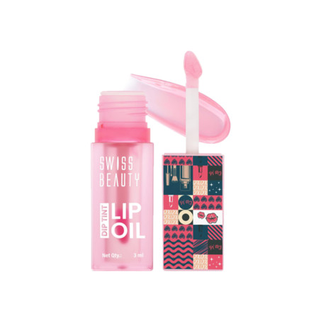 Swiss Beauty Dip Tint Lip Oil – 03 Peach 1 Swiss Beauty Dip Tint Lip Oil 03 Peach