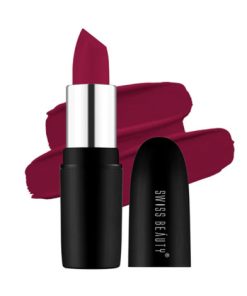 Swiss Beauty Pure Matte Lipstick 215 Natural Coco bullet