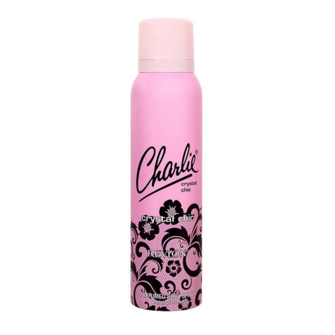 Revlon Charlie Crystal Chic Perfumed Body Spray 150Ml 1 Revlon Charlie Crystal Chic Perfumed Body Spray 150ml bottle