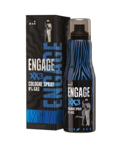 Engage XX3 Cologne 0% Gas Men Body Spray 135ml bottle