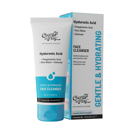 Chemist At Play Hyaluronic Acid Gentle And Hydrating Face Cleanser 100Ml 1 Chemist at Play Hyaluronic Acid Gentle And Hydrating Face Cleanser 100ml