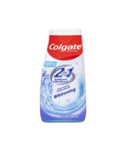Colgate Whitening 2in1 Toothpaste & Mouthwash Liquid Gel 130g bottle