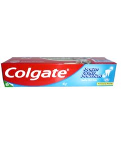 Colgate Proven Cavity Protection Double Cool Stripe Toothpaste 90g tube and box
