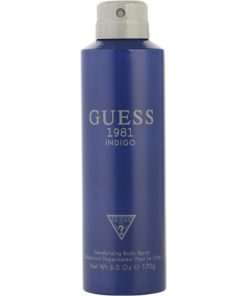 Guess 1981 Indigo Deodorant Body Spray 170g can