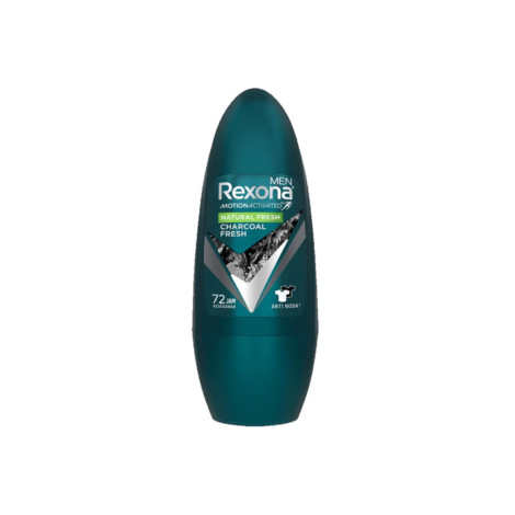 Rexona Men Motion Activated Natural Fresh Charcoal Fresh Roll On 45Ml 1 Rexona Men Motion Activated Natural Fresh Charcoal Fresh Roll On 45ml bottle