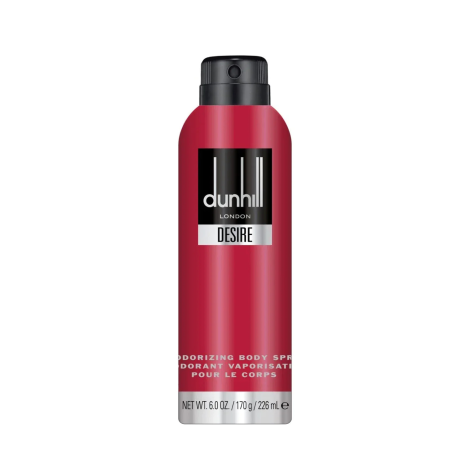 Dunhill Desire Red Deodorizing Body Spray 226Ml 1 Dunhill Desire Red Deodorizing Body Spray 226ml price in Bangladesh