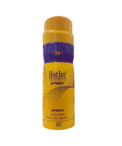 Hot Ice Sprint Pour Homme Sport Deodorant Body Spray 200ml bottle