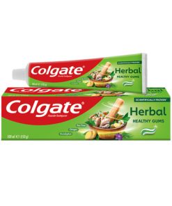 Colgate Herbal Healthy Gums Fluoride Toothpaste 100ml tube and box