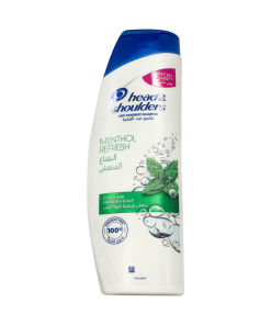 Head & Shoulders Menthol Refresh Anti-Dandruff Shampoo 400ml bottle