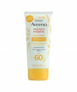 Aveeno Protect + Hydrate Oxybenzone-Free SPF 60 Face Sunscreen Lotion 88ml