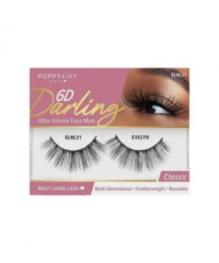 Absolute New York 6D Darling Ultra Volume Faux Mink Eye Lashes - ELHL21 Evelyn