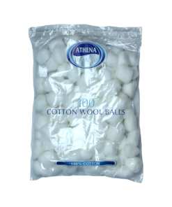 Athena Beaute Cotton Wool Balls 100 Pcs