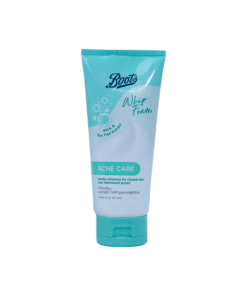 Boots BHA & Tea Tree Extract Acne Care Whip Foam 100ml