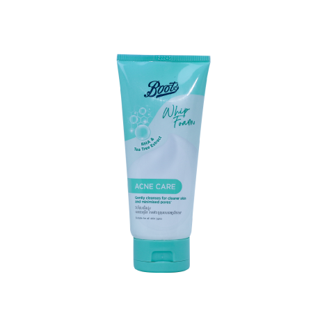 Boots Bha &Amp; Tea Tree Extract Acne Care Whip Foam 100Ml 1 Boots BHA & Tea Tree Extract Acne Care Whip Foam 100ml