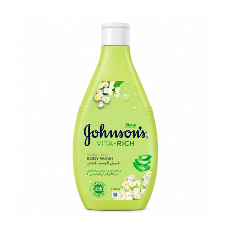 Johnson'S Vita Rich With Aloe Vera &Amp; Vitamin E Revitalizing Body Wash 400Ml 1 Johnson's Vita Rich Aloe Vera & Vitamin E Body Wash 400ml