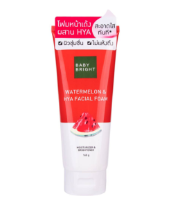 Baby Bright Watermelon & Hya Facial Foam 160g