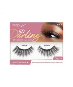 Absolute New York 6D Darling Ultra Volume Faux Mink Eye Lashes - ELHL18 Sophia
