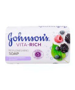 Johnson's Vita Rich Replenishing Soap With Raspberrry Extract 175g