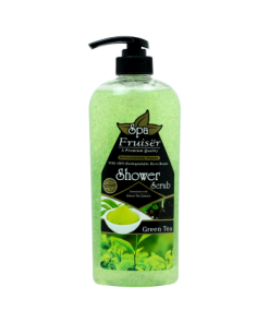 Fruiser Spa Green Tea Shower Scrub 730ml