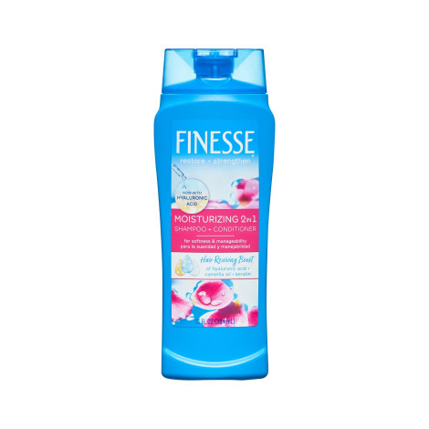 Finesse Restore + Strengthen Moisturizing 2In1 Shampoo + Conditioner 384Ml 1 Finesse Restore + Strengthen Moisturizing 2in1 Shampoo + Conditioner 384ml