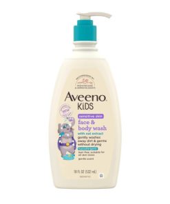 Aveeno Sensitive Skin Face & Body Wash 532ml