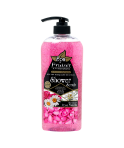 Fruiser Spa Romantic Rose Vanilla Shower Scrub 730ml