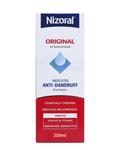 Nizoral Original 2% Ketoconazole Medicated Anti-Dandruff Shampoo 200ml