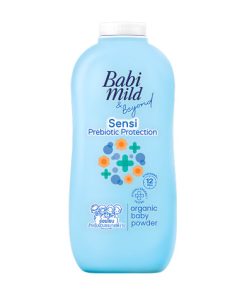 Babi Mild Sensi Prebiotic Protection Organic Natural Baby Powder 350g