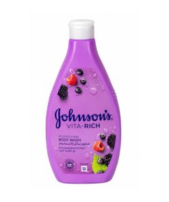 Johnson's Vita Rich With Raspberry Extract Replenishing Body Wash 400ml