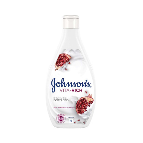 Johnson'S Vita Rich Pomegranate Flower Brightening Body Lotion 400Ml 1 Johnson's Vita Rich Pomegranate Flower Brightening Body Lotion 400ml