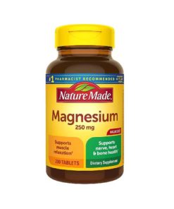 Nature Made Magnesium Oxide 250 mg 200 Tablets