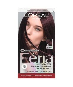 L'Oréal Paris Feria Multi-Faceted Shimmering Hair Colour 36 Chocolate Cherry