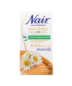 Nair Hair Removal Facial 16 Wax Strips