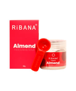 Ribana Almond Face & Body Scrub - 50g