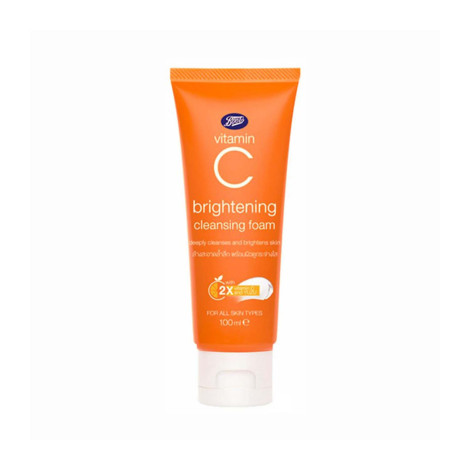 Boots Vitamin C Brightening Cleansing Foam 100Ml 1 Boots Vitamin C Brightening Cleansing Foam 100ml