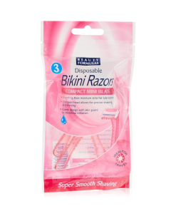 Beauty Formulas Disposable Bikini Razors 3Pcs